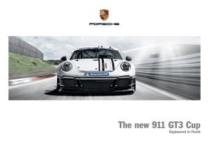 The new 911 GT3 Cup - Carrera Cup Scandinavia
