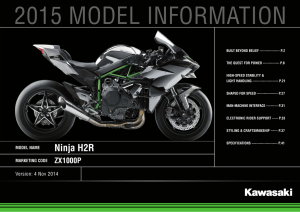 2015 MODEL INFORMATION