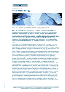 Energy News Update, October 2014