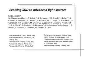 Evolving SDD to advanced light sources