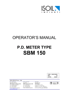 pd meter type sbm 150