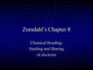 Zumdahl`s Chapter 8