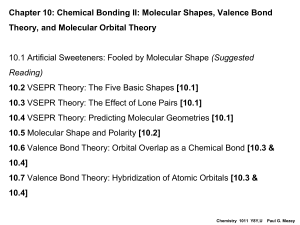 Chapter 10 - Chemistry