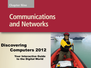Chapter 9: Network and Communication