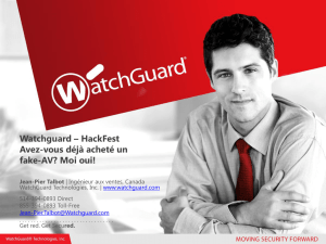 Watchguard - Hackfest.ca