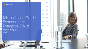 Microsoft-Oracle Partnership