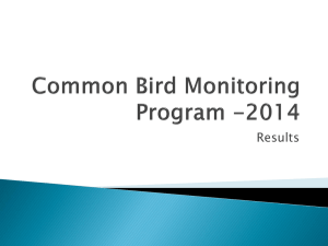2014-Results - Bird Count India