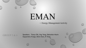 EMAN Energy Management Framework