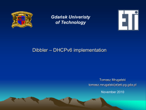 Dibbler presentation - Dibbler