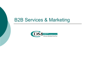 B2B Services & Marketing