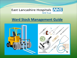 Ward Stock Management Guide