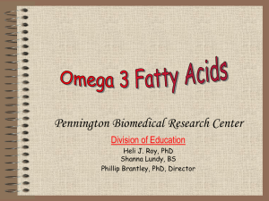 omega-3-fatty-acids - Pennington Biomedical Research Center