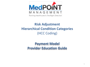 HCC Code - MedPOINT Management