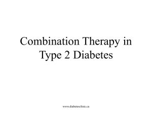 Combination Therapy in Type 2 Diabetes