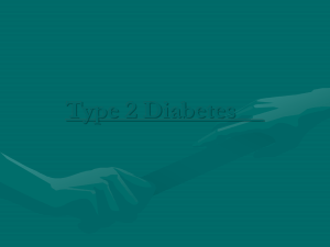 Diabetes: Type 2