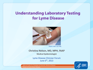 Lyme Disease Testing - Virginia Department of Health