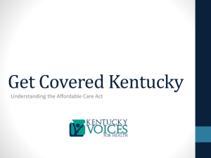 Get Covered Kentucky - Kentucky Voices for Health