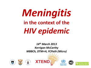 This is the title slide - Southern African HIV Clinicians Society