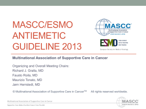MASCC Guidelines
