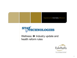A Call to Wellness 2014 - Stat