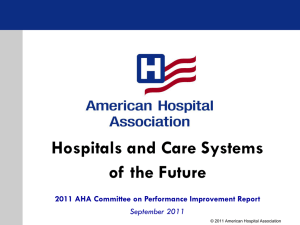 Hospitals and Care Systems of the Future