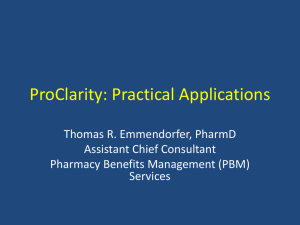 Prochlarity_Practical Solutions