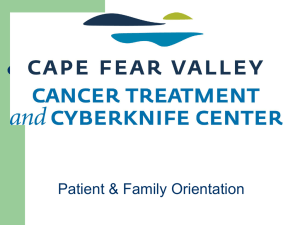 Patient Orientation - Cape Fear Valley Health System