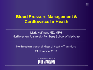 Blood Pressure Management & Cardiovascular Health