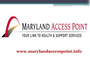 Options Counseling - Maryland Elder Law
