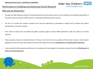 1 July 2012 to 30 June 2013 - Alder Hey Children`s Hospital