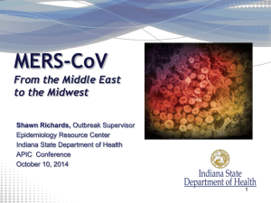 MERS-CoV From the Middle East to the Midwest