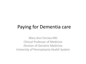 Paying for Dementia care * 508 compliant
