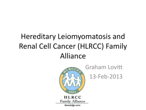 (HLRCC) Family Alliance