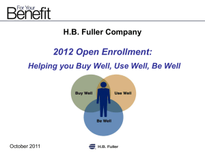 Employee Meeting Presentation (PPT) - HB Fuller