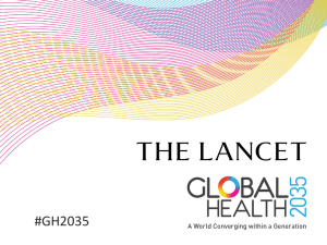 first presentation - Global Health 2035