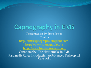 Capnography in EMS - faculty at Chemeketa