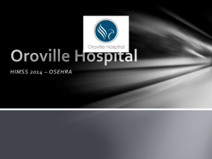 Oroville Hospital - LeFevre