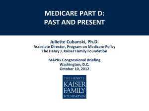 Cubanski_Medicare Part D_final 101012