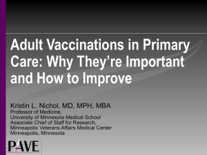 PowerPoint - PAVE Adult Vaccination Resource Page