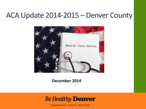 December 2014 - City and County of Denver