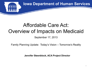 What is the Iowa Health & Wellness Plan?