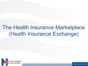 Iowa`s Health Insurance Marketplace 101