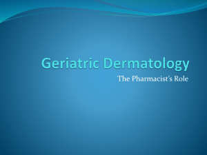 Geriatric Dermatology - Canadian Healthcare Network