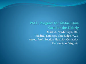 PACE - Albemarle County Medical Society