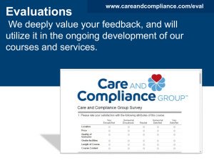 End of Life & Hospice Care - Care and Compliance Group, Inc.