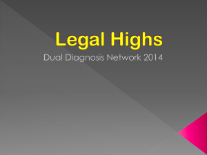 Legal Highs - Dual Diagnosis Leeds