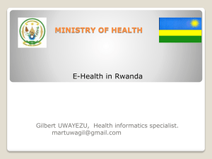Ministry of Health E-Health