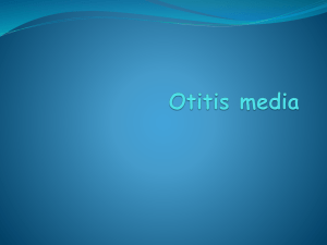 Otitis media - College of Paediatricians