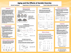 Aging and the Effects of Aerobic Exercise