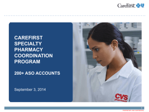 CareFirst Formulary Comparison (200+ ASO)
